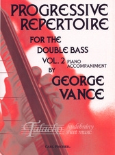 Progressive Repertoire for the Double Bass Vol. 2 - Piano Acc.